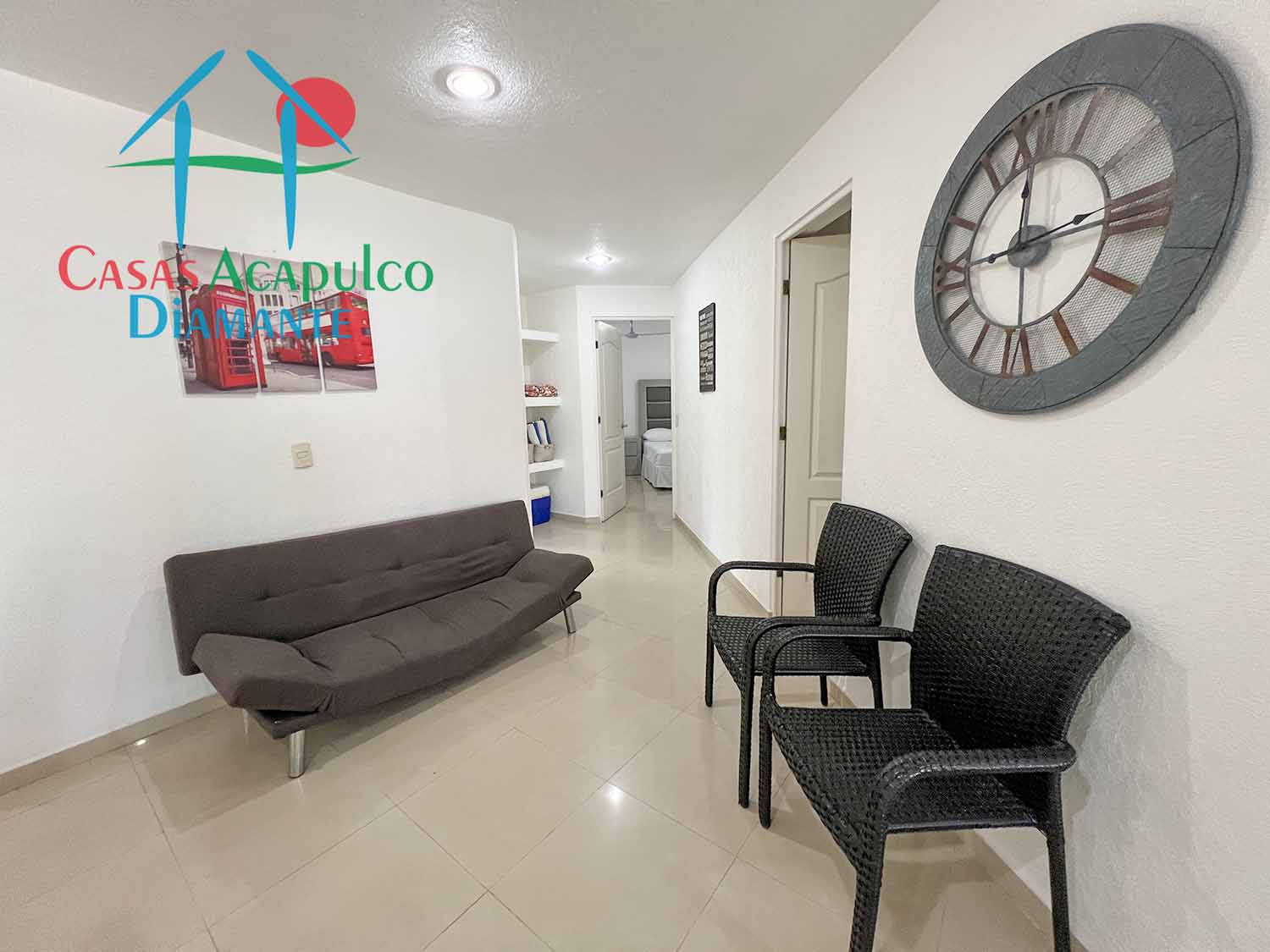 Diamante Lakes Rubí 207 - Pasillo recámaras 1